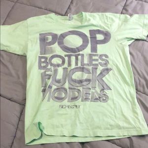 Vintage “Pop Bottles, Fuck Models” Custom Tee